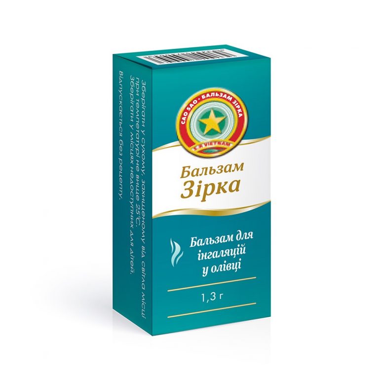 Zirka, balsam for inhalations